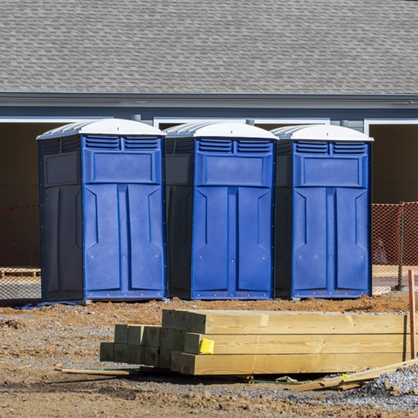 do you offer hand sanitizer dispensers inside the portable toilets in Hiller